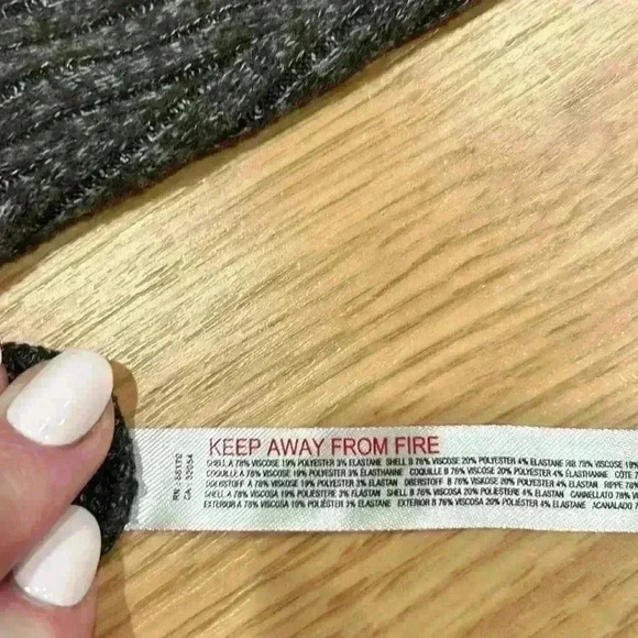 Anthropologie Daily Practice Brown Oversized Side Slit Sweater Tunic Size Small - Picture 8 of 8